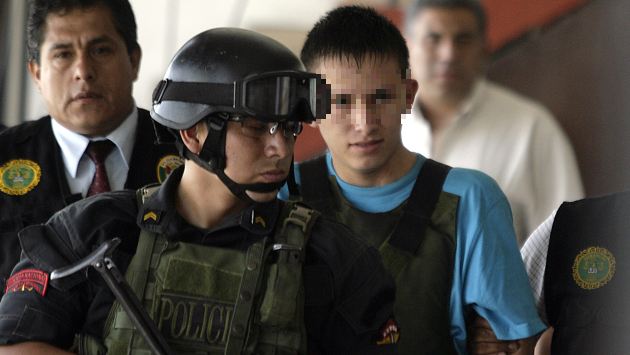 CAPTURA DEL SICARIO TRUJILLANO GRINGASHO (APG, INICILES DE NOMBRE), DE 14 AÃOS, EN UN HOSTAL, EN EL DISTRITO DE INDEPENDENCIA.